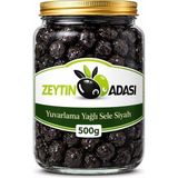 Elas Zeytinadası Siyah Yağlı Sele Zeytin - 500 gr