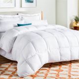 Elassa Soft Elyaf Microfiber Çift Kişilik Yorgan 200 x 220 Beyaz