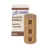 Elastik Bandaj 15cm, 4 Klipsli 4,5 Metreye Kadar Uzar, Spor Ve Günlük Kullanım