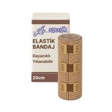 Elastik Bandaj 20cm, 4 Klipsli 4,5 Metreye Kadar Uzar, Spor Ve Günlük Kullanım