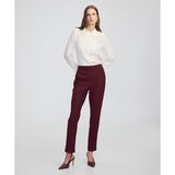 Elastik Bel Cigarette Fit Pantolon IW6250003222035 - Bordo - 36