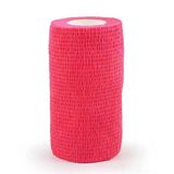 Elastik Yapışkanlı Coban Renkli Bandaj 10 Cm X 4,5 Mt Kırmızı Koban