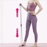 Elastik Yoga Direnç Bandı, Kol ve Bacak Esnetme Için Göğüs Genişletme Kemeri Lates Jimnastik Yoga Squat Aleti - Çok Renkli