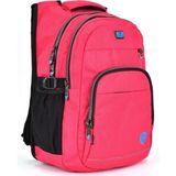 Elatae 2238 Pembe Ortopedik Çok Gözlü Unisex Okul Sırt Çantası