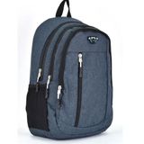 Elatae 5057 Lacivert Ortopedik Çok Gözlü Unisex Okul Sırt Çantası