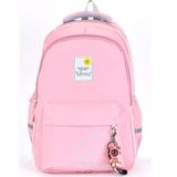 Elatae 51709 Pembe Ortopedik Çok Gözlü Unisex Okul Sırt Çantası