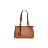 ELATAE Charm Detaylı Tote Omuz Çantası, Standart, ELA01991, Camel, Kadın
