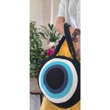 Elay Home Elayhome Dekoratif Kol Çantası, Bohem Tarzı Çanta, Yıkanabilir Çanta, Kadın Çanta, Plaj Çanta, Günlük Çanta, Omuz Çantası, Hasır Çanta