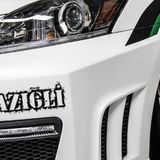 Elazığ 23 Plaka Araba oto Sticker Yapıştırma 2 Adet