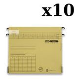 Elba A4 Ultimate Askılı Dosya 10'lu Paket - 12M-Krem - Standart