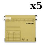 Elba A4 Ultimate Askılı Dosya 5'li Paket - Krem - Standart
