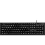 Elba AOC KB130B-38 1,8mt Kablo Uzunluğu Usb Siyah Türkçe Kablolu Standart Klavye,Sessiz yazma