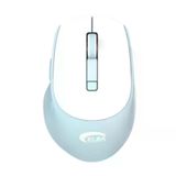 Elba B554 Beyaz-Mavi Optik Kablosuz Mouse