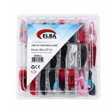 Elba Cp-02 Şeffaf Kutulu Usb To Lightning (Kırmızı,Beyaz,Pembe,Siyah,Lacivert)24Lü Şarj Kablosu (Kdo)