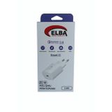 Elba ELB02-20WPD 20W Beyaz USB-C Şarj Kafası