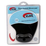 Elba K06152 Bileklikli Jel Mouse Pad Siyah (Kdo)