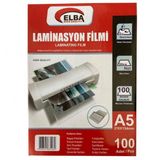 Elba Laminasyon Filmi A5 100 Micron 100 Lü 154 X 216 Mm Laminasyon Filmi