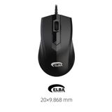 Elba M303 Usb Siyah 3D Optik Kablolu Mouse