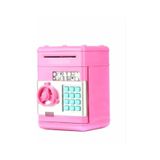ELBA Şifreli Kasa Atm Elektronik Kumbara-pembe