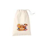 Elbasan Tekstil 5 Adet Bayram Harçlık Kesem Şeker Çuvalı Temalı 15 x 20 Cm