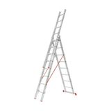 Elbe 3*2 Metre A Tipi Sürgülü Alüminyum Merdiven