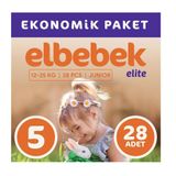 Elbebek Elite No:5 Junior 28 Adet Bebek Bezi