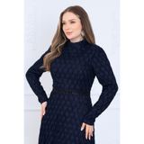 ELBENMODA Lina Dantel Kumaş Tesettür Abiye Elbise
