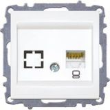 Elbi Zena Mek.beyaz 1RJ45 Data Prizi Elbi - 1 Adet