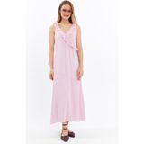 Elbise - Açık Pembe - 42