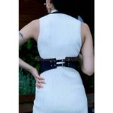 Elbise Kemeri, Gömlek Kemeri, Korse Kemer, Deri Göğüs Kemer Harness