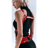 Elbise Üzeri Deri Kemer, Deri Elbise Kemeri, Deri Korse Harness