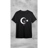 Elbiseciniz 10 Kasım 1938 Atatürklü Tişört, 10 Kasım Atatürk Baskılı Tişört, Siyah %100 Pamuk T-Shirt