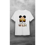 Elbiseciniz Beyaz Mickey %100 Pamuk Normal Kalıp Tshirt - XL