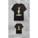 Elbiseciniz Çakmaktaş Anne Kız T-Shirt/tişört (Tekli Üründür Kombin Yapmak Için 2 Adet Sepete Ekleyiniz) - 8 Yaş - 001 Siyah