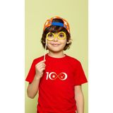 Elbiseciniz Cumhuriyetimizin 100. Yılına Özel Atatürk Silüeti Baskılı Kirmizi %100 Pamuk Çocuk T-Shirt/tişört - 8 - Kırmızı