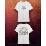 Elbiseciniz Everything Yazılı Sırt Baskılı Unisex Tişört/ %100 Pamuk Dtf Baskılı T Shirt - Beyaz - XL