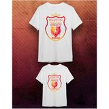 Elbiseciniz Şampiyon Aslan Tişörtü -Baba Oğul Kombin T-Shirt (Tek Adet Fiyatıdır. Kombin Yapmak Için Ekleyiniz) - 2XL - Beyaz