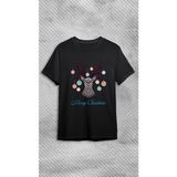 Elbiseciniz Yılbaşı Geyik Tişörtü, Noel Tişörtü, Mutlu Yıllar Yeni Yıl Kostümü, 2024 Christmas Tshirt - Siyah