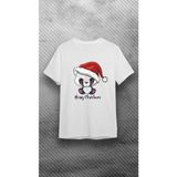 Elbiseciniz Yılbaşı Tişörtü, Noel Tişörtü, Mutlu Yıllar Yeni Yıl Kostümü, 2024 Christmas Tshirt - 8 - Beyaz