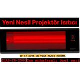 Elcon GLAS-IR2500 Camlı U.kumandalı Dış Mekan Isıtıcı