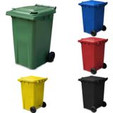 ELCY 240 LT 5 Adet Tüm Renkler Plastik Çöp Konteyneri Isıya Karşı Dayanıklı