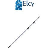 Elcy 4 Metre Uzayabilen Teleskopik Metal Sırık Sap - Gri