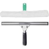Elcy 45 cm Cam Silme Aparatı Metal Çekçek ve 1 Adet 45 cm Cam Peluş - Renkli