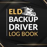 ELD Backup Driver Log Book: Daily ELD Backup Checklist & Inspection Reports for Drivers and Truckers | 200 Single-Sided Pages