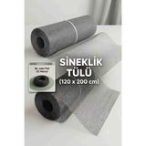 Elden Evim Sineklik Fitil Teli 120X200 + Siyah 15 Metre Sineklik Fitili