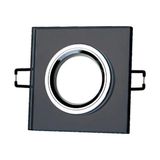 Eldenör 1 Adet Noas YL65 1630 Hades Kare Cam Spot Kasası GU10 Duy