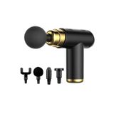Eldenör ® 4 Başlıklı USB Şarj Olabilen Masaj Tabancası