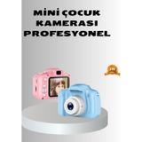 Eldenör 8mp Mini Çocuk Fotoğraf Makinesi – Pembe Ses Kaydı Özellikli