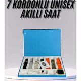 Eldenör Akıllı Saat Unisex Akıllı Saat Çoklu Kordon Seçeneği Çelik Kordon Plastik Kordon