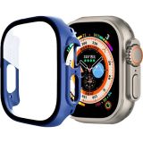 Eldenör Ally Apple Watch Ultra 49mm için Hard PC Full Koruma Sert Armor Zırh Kılıf-(5775)